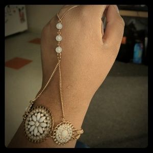 Middle Finger Connected Bracelet- JustFab Mandala
